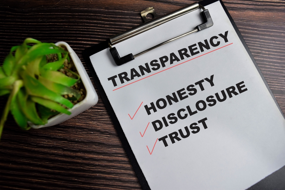 How Transparency Can Help Group Cooperation
